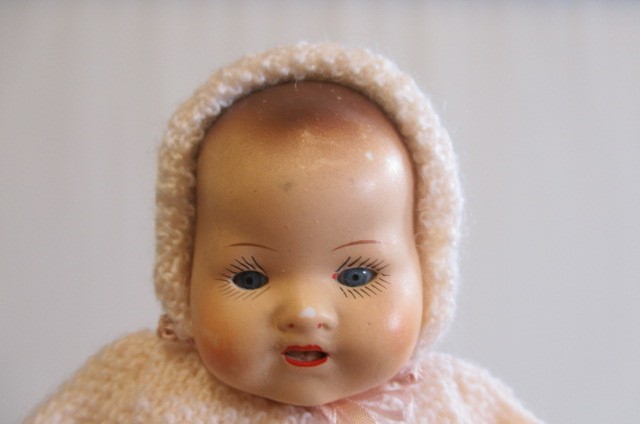 Five Armand Marseille bisque head dolls Image