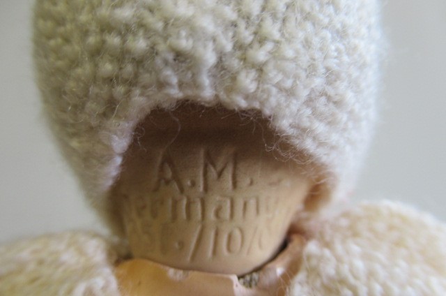 Five Armand Marseille bisque head dolls Image