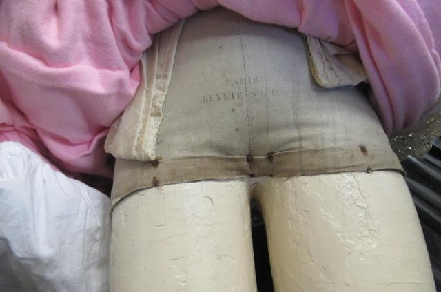 A very large Armand Marseille bisque head doll possibly modelled as Queen Victoria Image