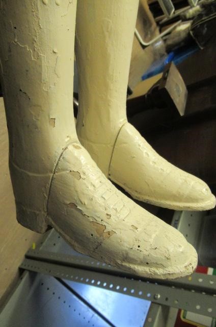 A very large Armand Marseille bisque head doll possibly modelled as Queen Victoria Image