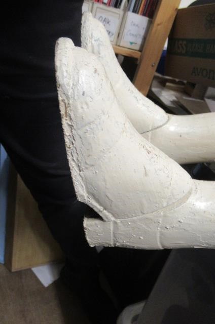 A very large Armand Marseille bisque head doll possibly modelled as Queen Victoria Image