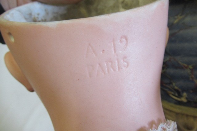 A French bisque socket head doll Image