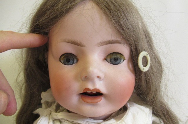 A Simon & Halbig bisque socket head Hanna doll Image