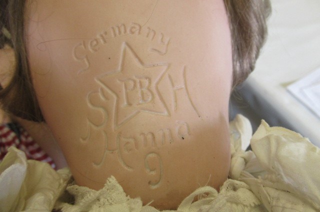 A Simon & Halbig bisque socket head Hanna doll Image