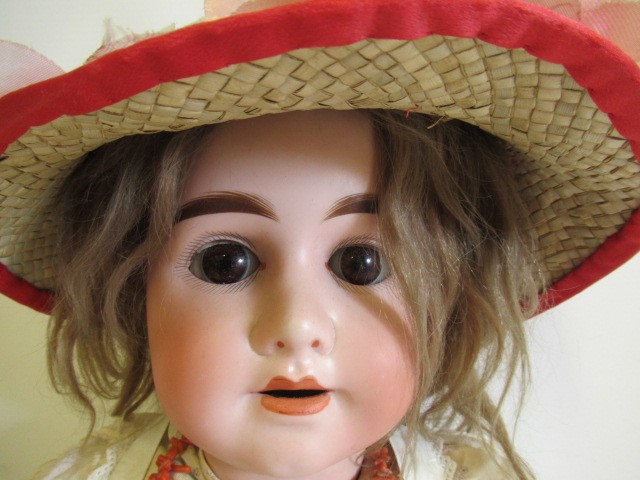 A Pierre Muller bisque socket head doll Image