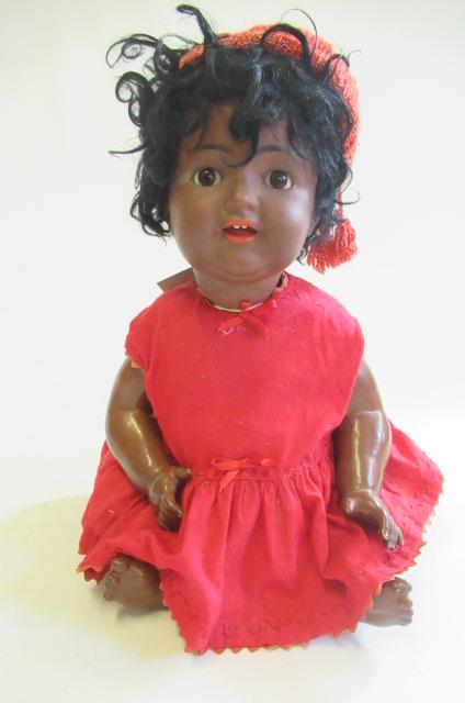 A Kammer & Reinhardt bisque socket head mulatto character doll Image