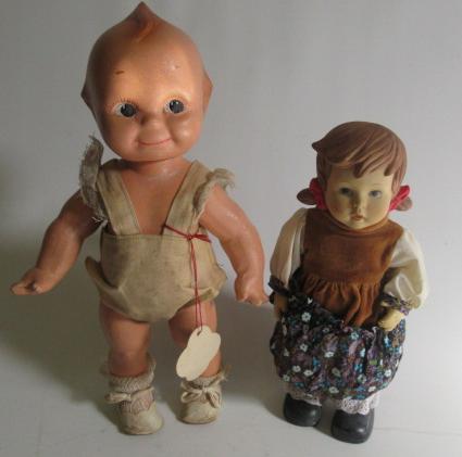 A Kewpie cameo doll Image