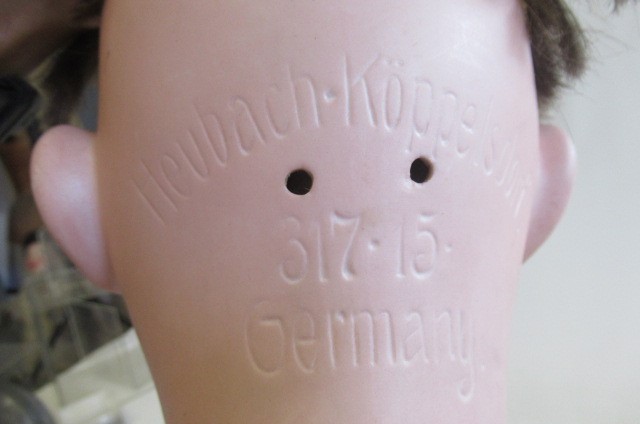A large Heubach Koppelsdorf bisque socket head doll Image