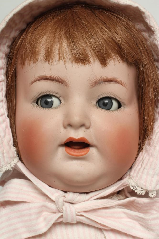 A Kammer & Reinhardt bisque socket head flirty doll Image