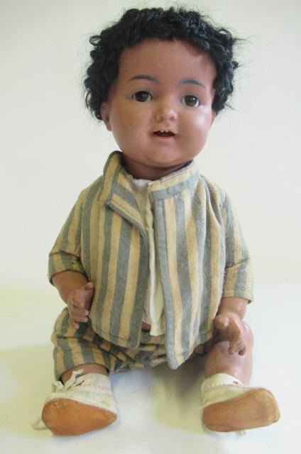 A Kammer & Reinhardt bisque socket head character boy doll Image