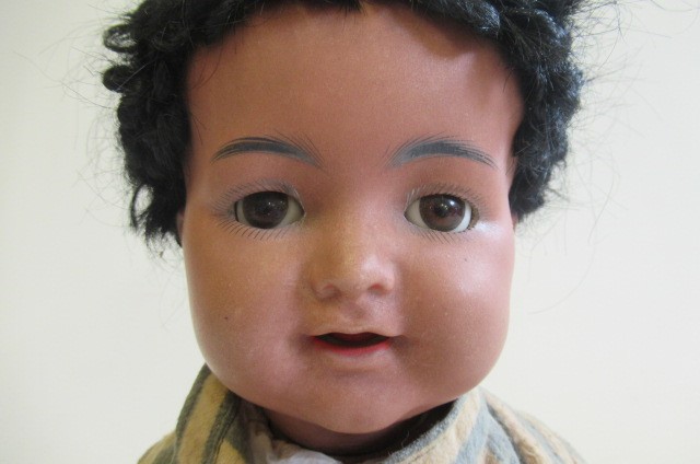 A Kammer & Reinhardt bisque socket head character boy doll Image