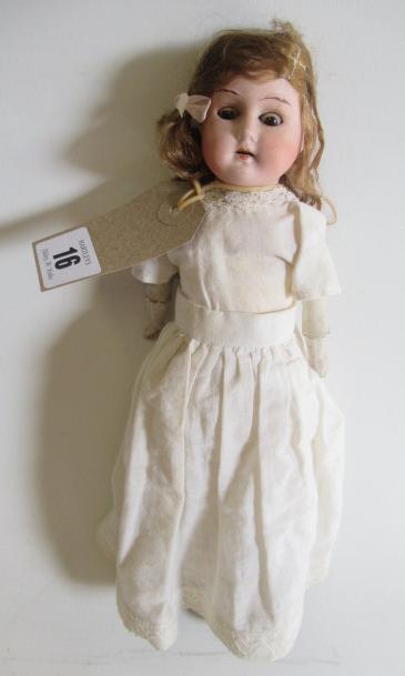A German bisque socket head doll Image