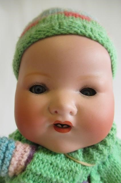 An Armand Marseille bisque socket head doll Image