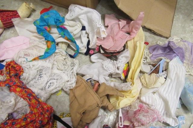 Seven Sindy dolls and a large quantity of clothing and equipment Image