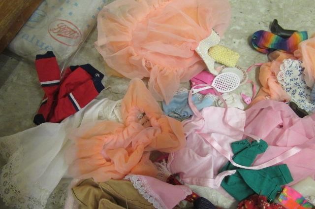 Seven Sindy dolls and a large quantity of clothing and equipment Image