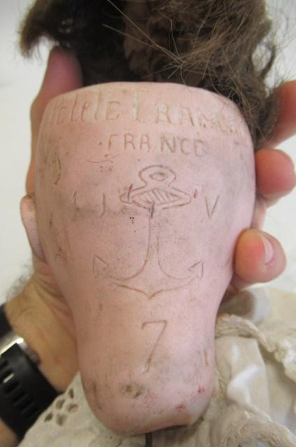 A Petite Francaise bisque socket head doll Image