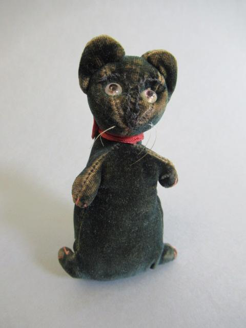 A small black velvet cat Image