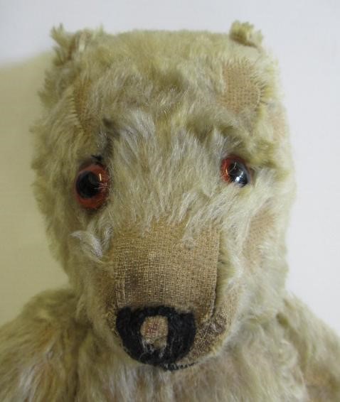 Two pre-war teddy bears Image