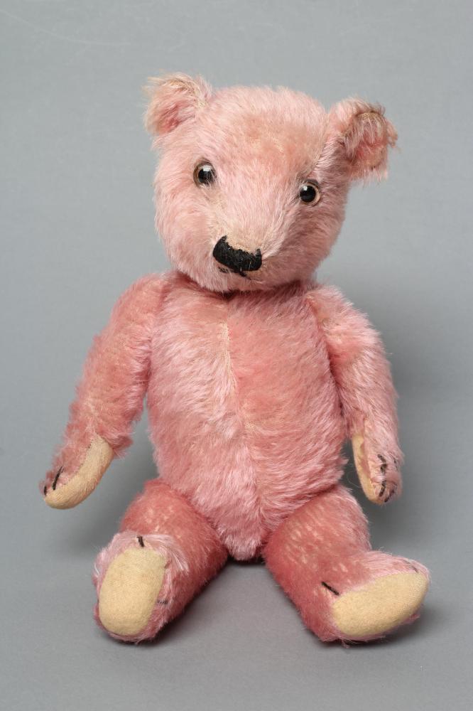 A rare pre-war pink Chiltern Teddy Image