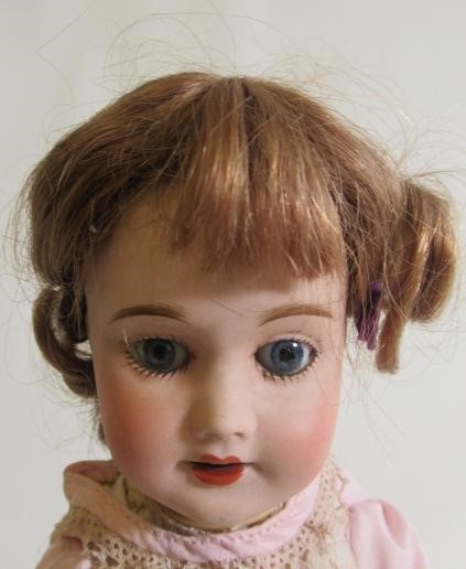 A. Lanternier & Cie bisque socket head doll Image