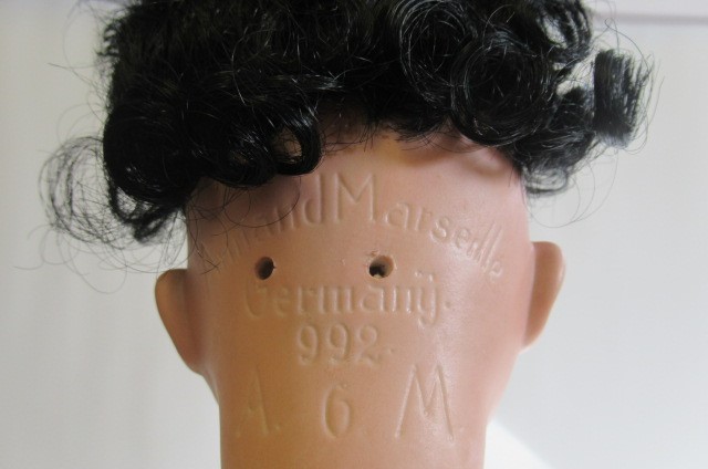 Three bisque socket head character dolls Image