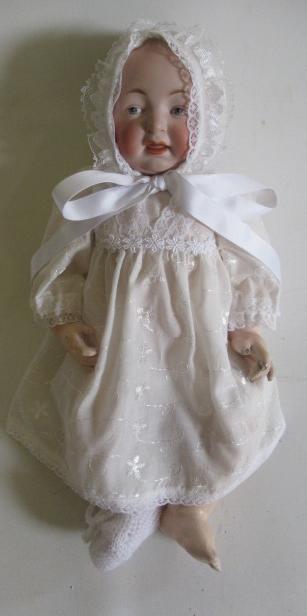 A J D Kestner bisque socket head character doll Image
