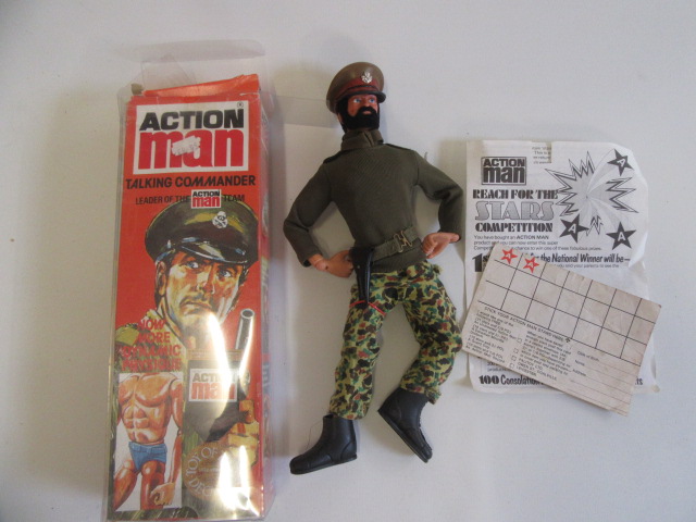 Action Man Talking Commander box Image