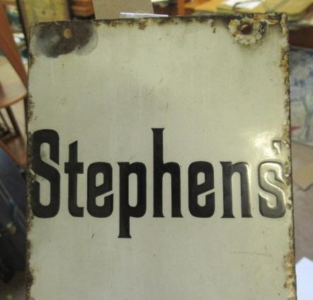 Early 20th Century Stephens Gum enamel sign Image