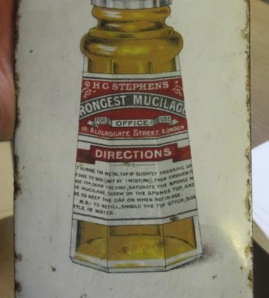 Early 20th Century Stephens Gum enamel sign Image