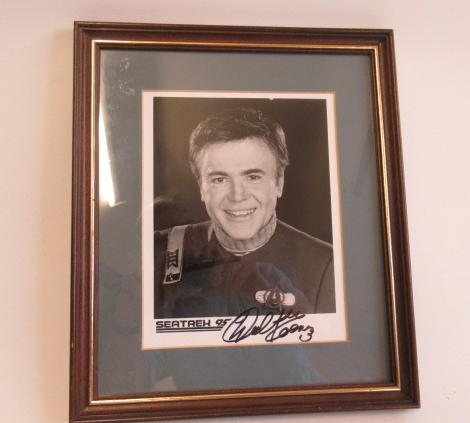 A signed autograph of Walter Roenig Star Trek's Checkov Image