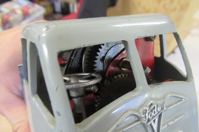 Shackleton  Foden clockwork flat bed lorry finished in grey and red Image