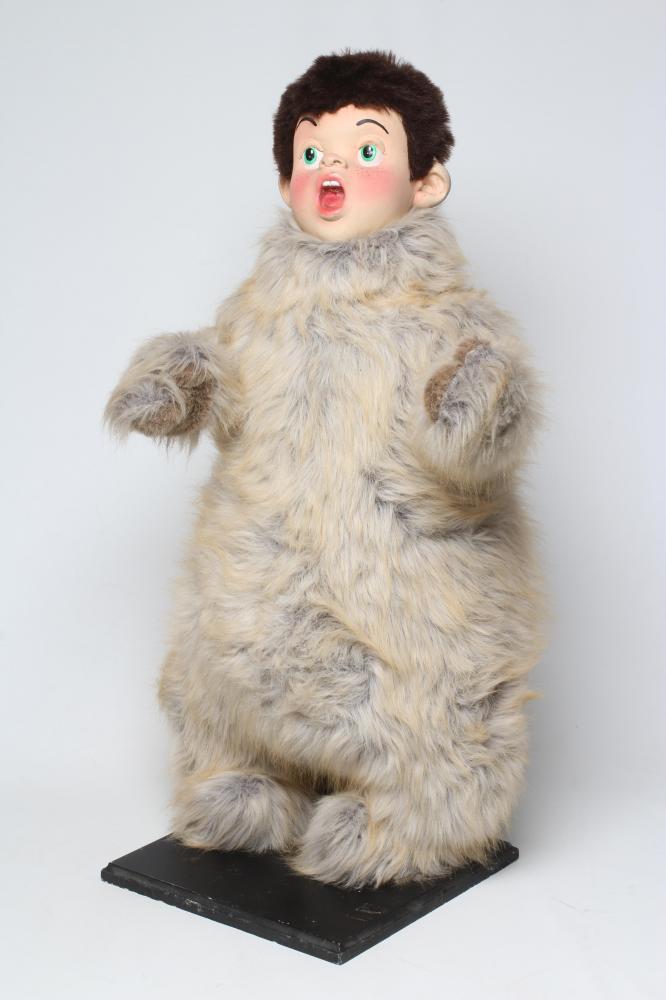 A shop display automaton modelled as a Lost Boy from Peter Pan Image