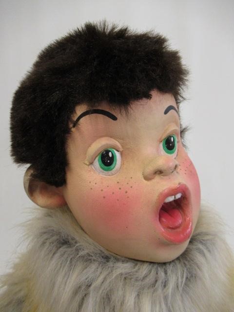 A shop display automaton modelled as a Lost Boy from Peter Pan Image