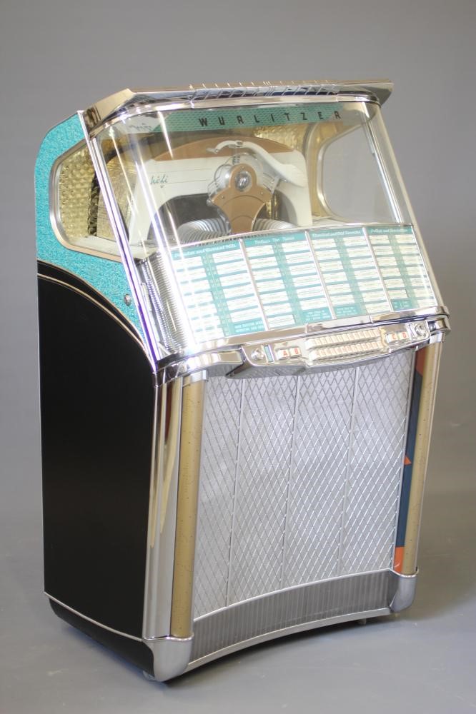 A Wurlitzer hi-fi juke box Image