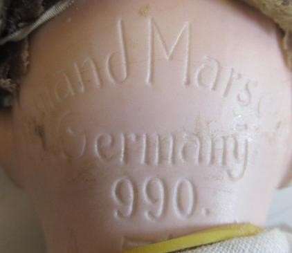 Three bisque head dolls Image