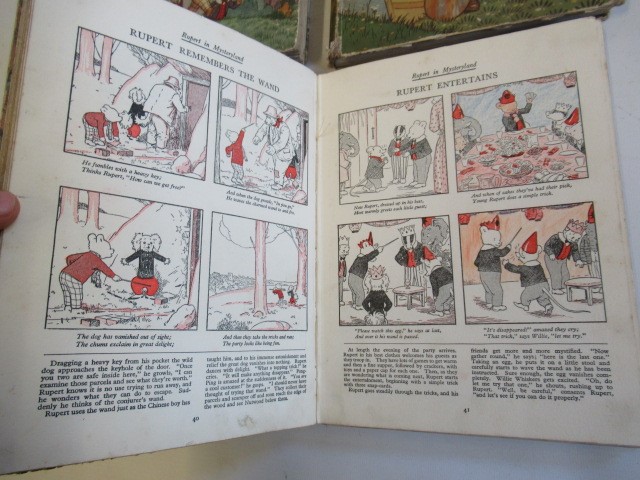 Four Rupert annuals Image