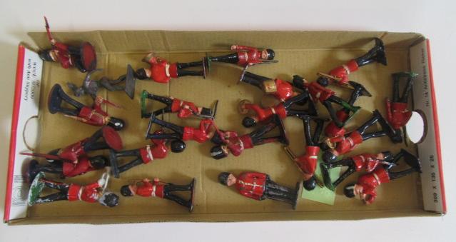 Lead and plastic Guards by Britains and others Image