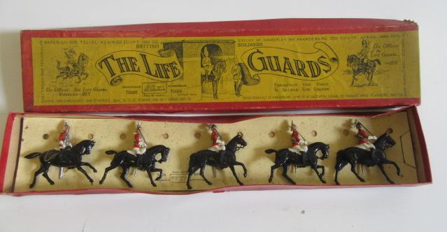 Britains Life Guards No 1 on horseback Image