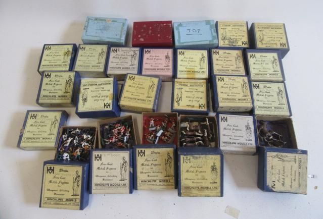 A large quantity of Hinchliffe Models 25mm soldiers of the Napoleonic War Image