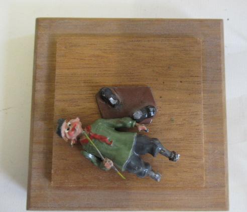 Britains Village Idiot with green smock Image