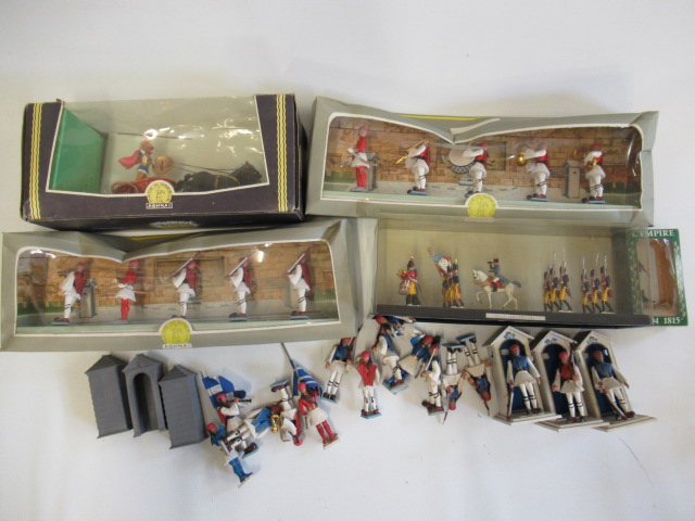 Greek National soldiers by Aohna including bandsman and guards Image