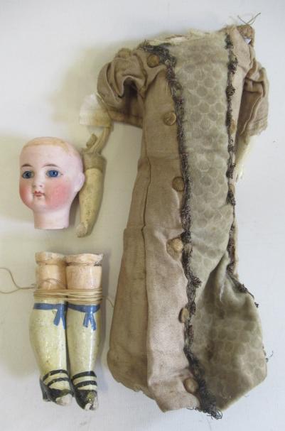 An early Limbach bisque head doll Image