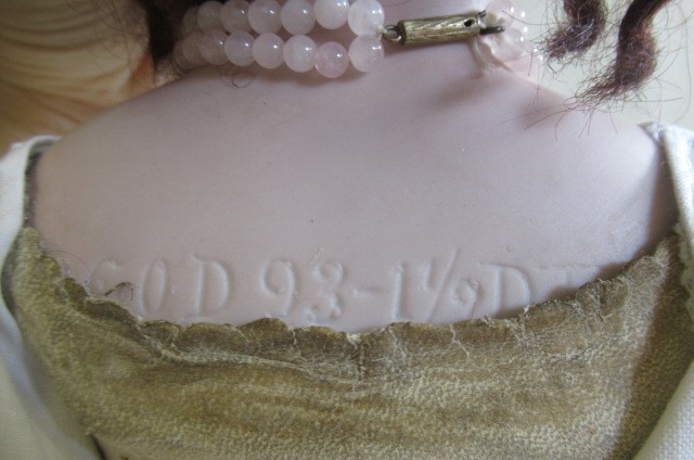 Two bisque shoulder head dolls Image