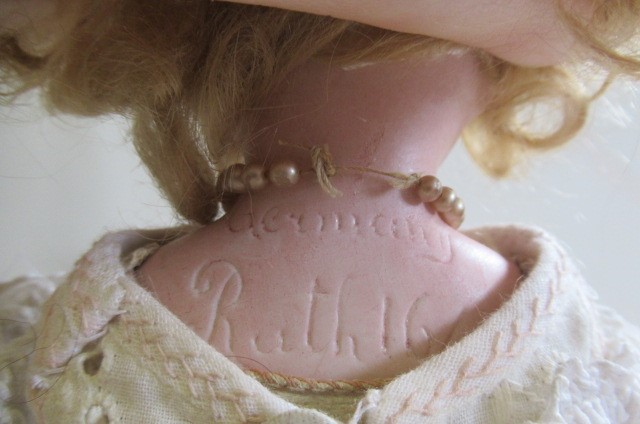 Two bisque shoulder head dolls Image