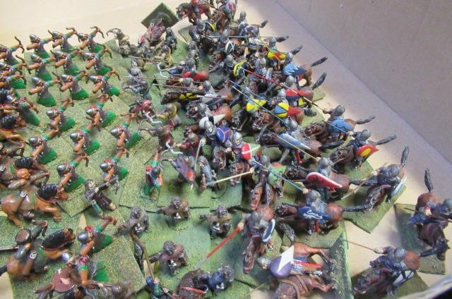 25mm War Gaming figures of Roman and Britons Image