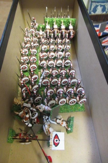 25mm War Gaming figures of Roman and Britons Image