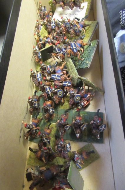 25mm War Gaming figures of Roman and Britons Image