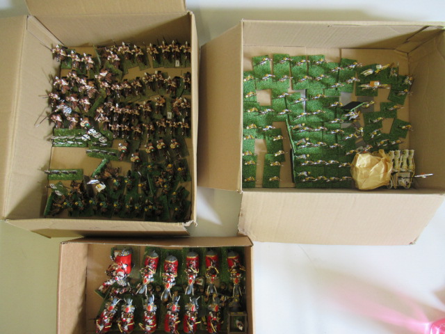 2mm War Gaming figures of Middle Eastern and African soldiers Image