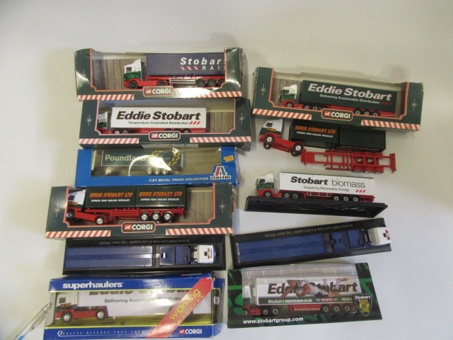 Diecast Eddie Stobart truck by Corgi and others Image