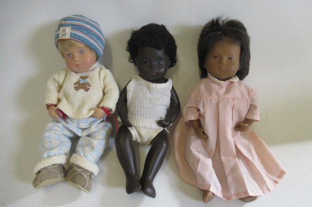 Three Sasha baby dolls Image